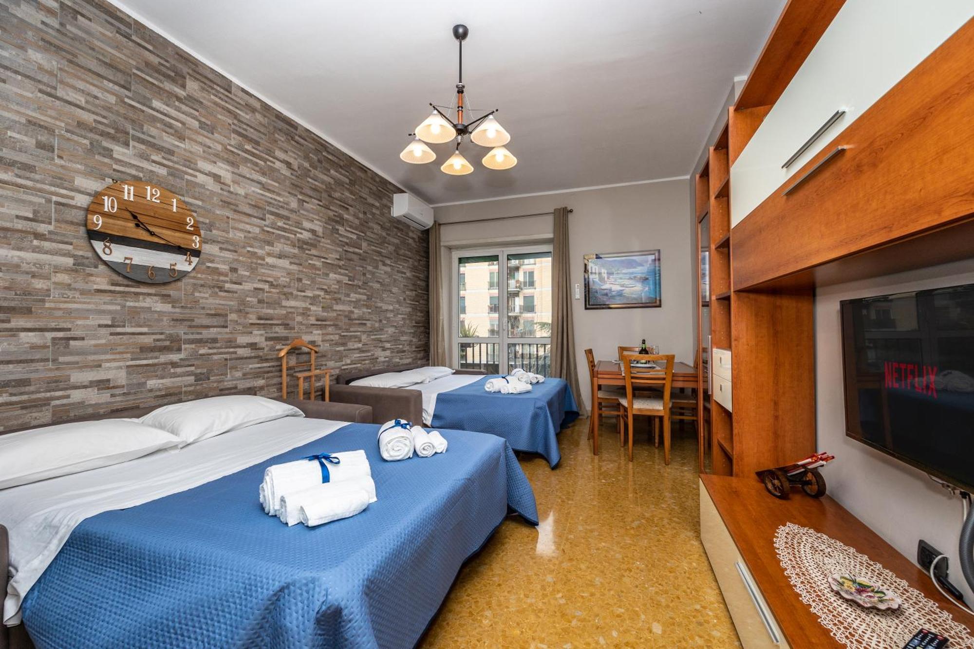 Big Apartment Rome Air Conditioning Wifi Netflix 90 Mq Bagian luar foto