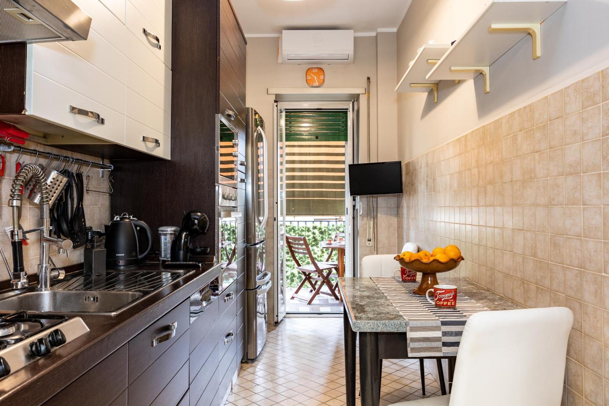 Big Apartment Rome Air Conditioning Wifi Netflix 90 Mq Bagian luar foto